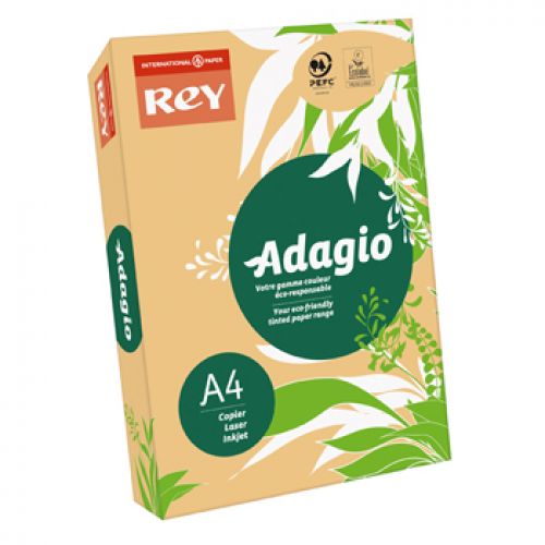 Papel Fotocopia Adagio(cd60) A4 80gr Ouro 1x500 , ADAGIO , 1801078 , 3368220102483